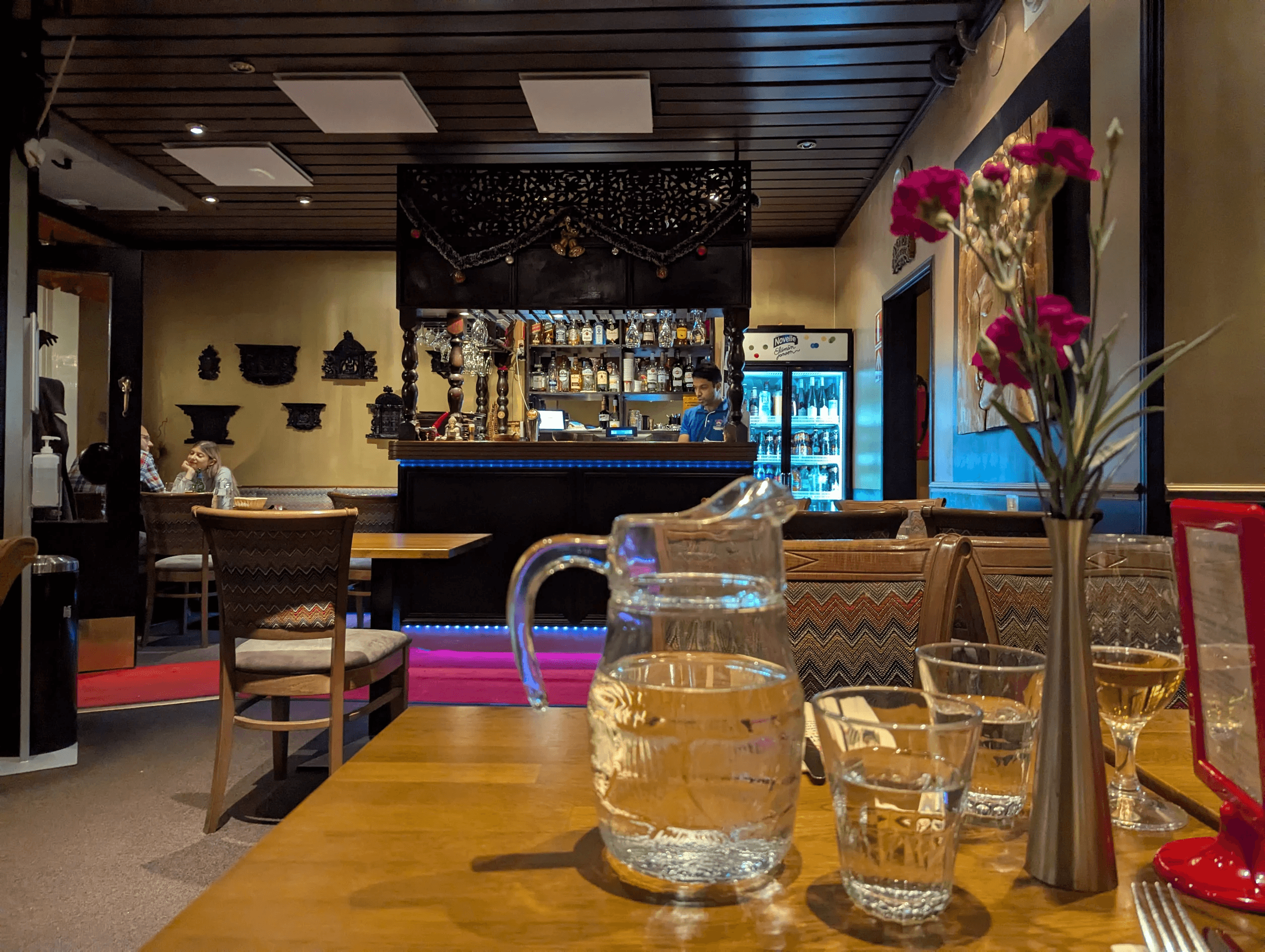 Traditional Nepalese curry dish at Ravintola Mantra